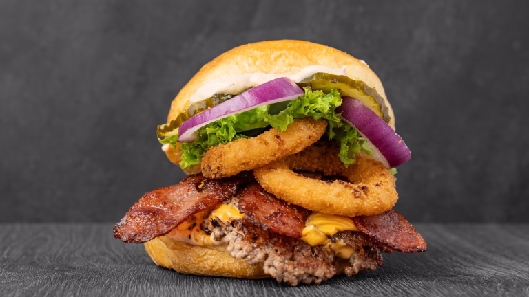 Bacon Smash burger